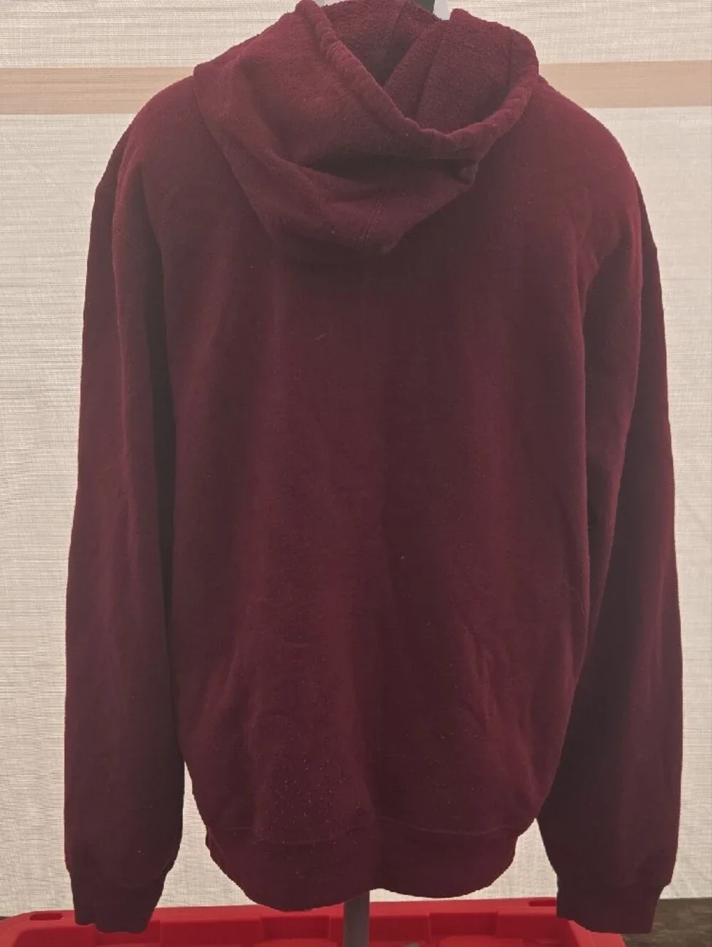 adidas Arizona State Maroon Hoodie with Gold Lettering